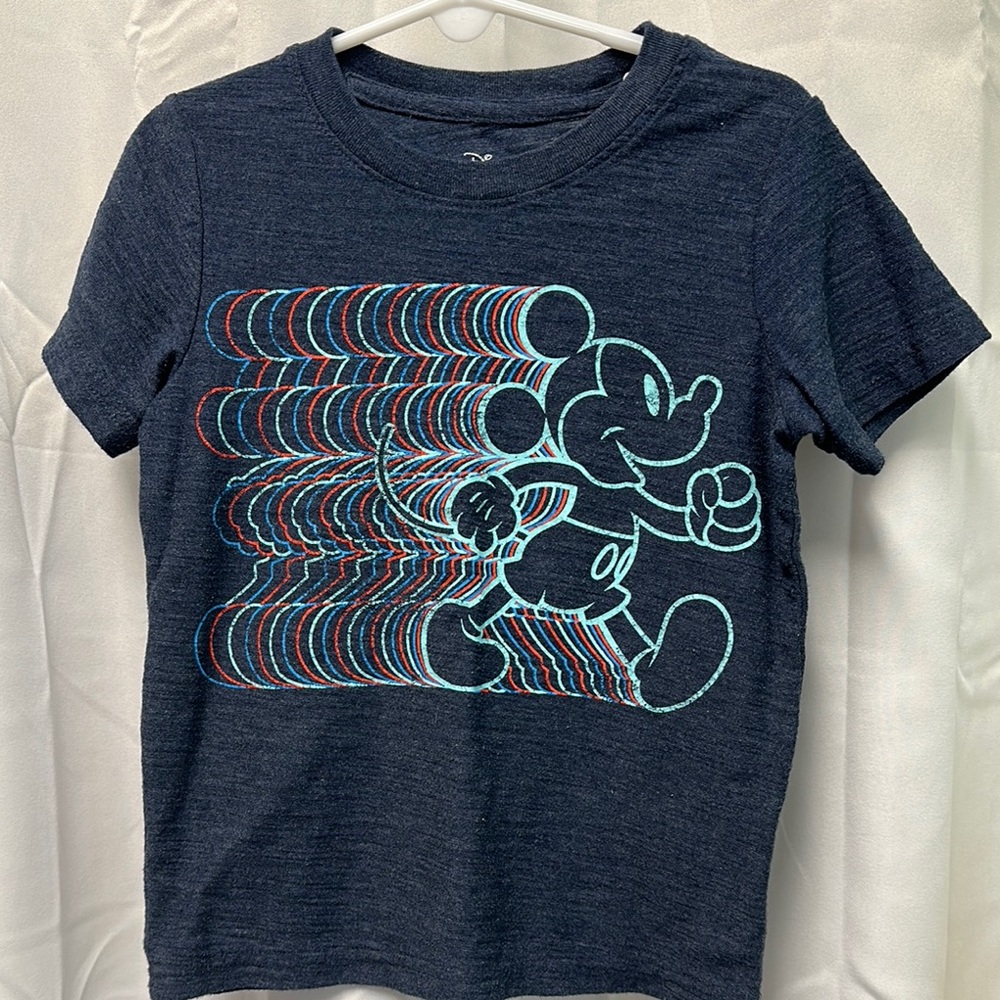 Jumping Beans Navy Blue Mickey Mouse Short Sleeve Tee